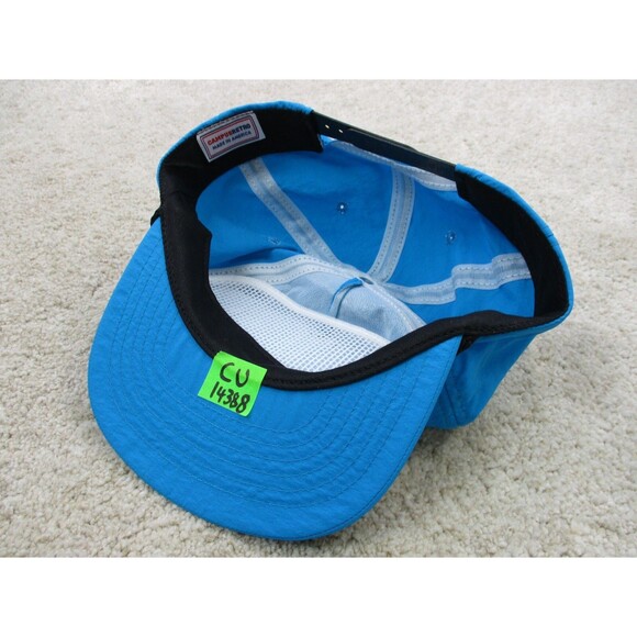 Chubbies Hat Cap Snap Back Blue One Size Adjustable Logo Campus Retro Mens USA - Picture 7 of 9